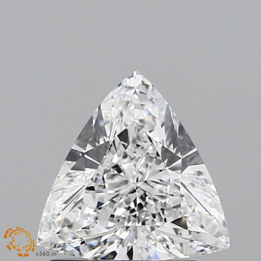 Trilliant 1.07ct E VVS2, Lab Grown diamond loose unique shaped diamond with Certified diamond | Creative diamond.