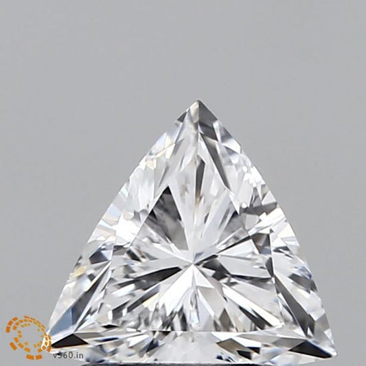 Trilliant 1.11ct D VS1, Lab Grown Diamond, IGI Certified Loose Diamond for Wedding Band, Earrings or Pendant.